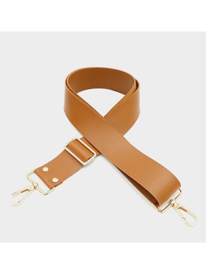 Angel Çanta Aksesuar Suni Deri Taba 120X4 cm Çanta Sapı Kalsap Light Gold Metalli