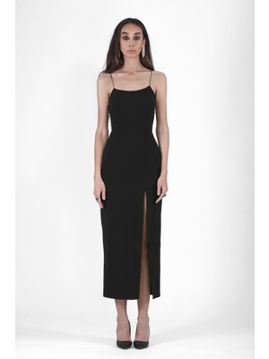 Ecem Alp Long Slit Dress