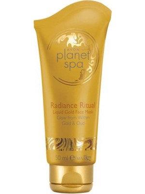 Avon Planet Spa Radiance Nemlendirici Jel Yüz Maskesi 50 ml Altın ve Oud İçerikli