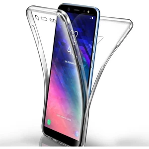 Samsung Galaxy S9 Kılıf Ön Arka 360 Koruma Şeffaf Silikon