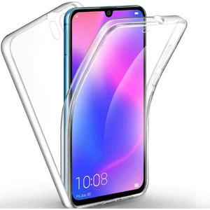 Huawei P30 Pro Kılıf Ön Arka 360 Koruma Şeffaf Silikon