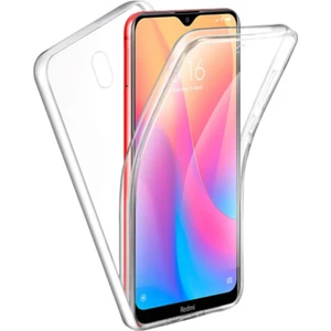 Xiaomi Redmi 8A Kılıf Ön Arka 360 Koruma Şeffaf Silikon