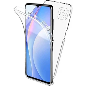 Xiaomi Redmi 9c Kılıf Ön Arka 360 Koruma Şeffaf Silikon