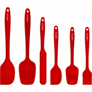 Drongo 6'lı Spatula Set Kırmızı