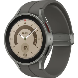 Galaxy Watch 5 Pro Akıllı Saat Gri 45mm SM-R920NZTATUR (Samsung Türkiye Garantili)