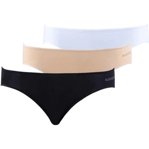 Essential 3 lü Beyaz-Ten-Siyah Slip Külot 1574