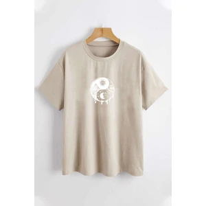 Ying&yang Tasarım T-Shirt