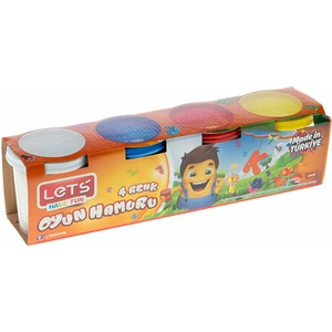Lets Oyun Hamuru 4 Renk 460GR
