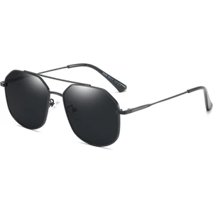 Polarize UV400 Lens Güneş Gözlüğü - Siyah (Yurt Dışından)