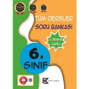 Kitap Vadisi Yayınları 6. Sınıf Tüm Dersler Soru Bankası