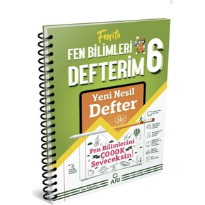 Arı Yayıncılık 6.Sınıf Fen Bilimleri Fenito Defterim