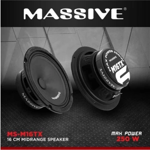 MSM-M16TX 16CM 100RMS Midrange Oto Hoparlör Takımı