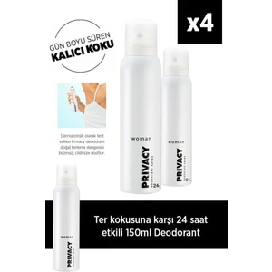 Bayan Deodorant 150 ml X4