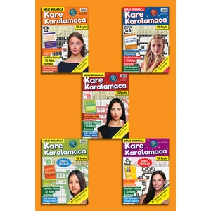 Kare Karalamaca 5'li Set 2