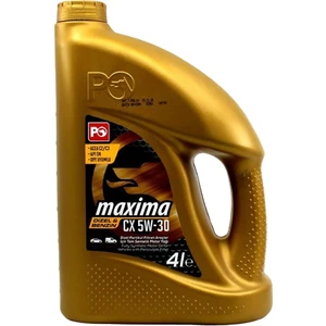 Petrol Ofisi Maxima Cx 5W-30 4 Litre Partiküllü Motor Yağı ( Üretim Yılı: 2022 )