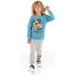 Mickey Mouse Lisanslı Erkek Çocuk Sweatshirt 20068