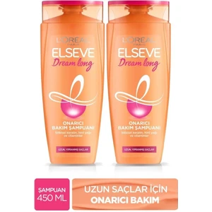 L'Oréal Paris Elseve L'oreal Paris Dream Long Onarıcı Bakım Şampuanı 450 ml X2