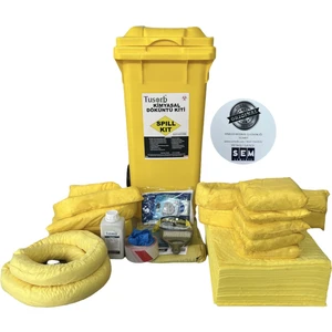 Tusorb-Semedis Kimyasal Döküntü Kiti 125 Litre