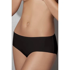 DOREANSE 7106 BAYAN BÜYÜK BEDEN MODAL YÜKSEK BEL SİYAH SLİP KÜLOT