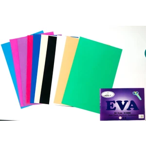 A4 Düz Eva 2 mm 10 Renk