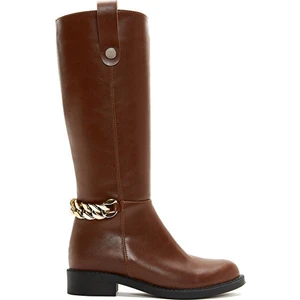 Sole Sisters Lımbert Düz Çizme - Taba