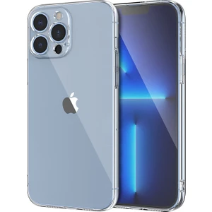 Space iPhone 13 Pro 6.1inç Kamera Korumalı Premium Silikon Şeffaf Kılıf