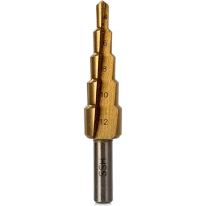 Hss Kademeli Matkap Ucu Panç Sac Delgisi 4-12 mm