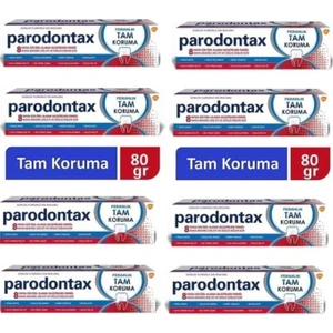 Yeni Orjinal 80 gr - 8 Adet, Ferahlık Tam Koruma Diş Macunu Orjinal Ürün