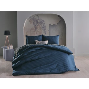 Doqu Home Saten Artline Çift Kişilik Nevresim Takımı - Mavi