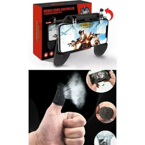 W10 Pubg Oyun Konsolu + Pubg Parmaklık Eldiveni 2'li Set