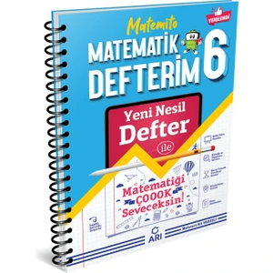Arı Yayıncılık 6.Sınıf Matematik Matemito Defterim