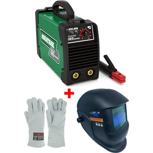 185 Inverter Kaynak Makinası 160  + Maxstar Kaynak Maskesi + Starline Kaynak Eldiveni