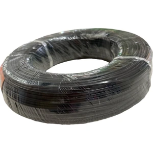 Siyah Renk Ikili 100 mt 2 x 0,75 Elektrik Ses Anfi Kabin Hoparlör Kablosu