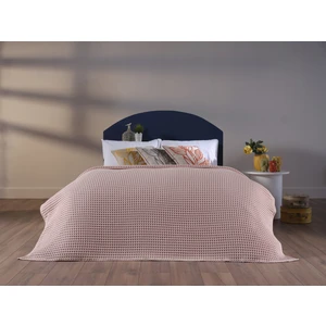 Doqu Home Clara Çift Kişilik Waffle Pike - Pudra