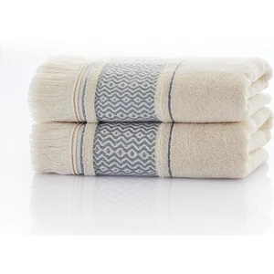 Cotton Therapy 2'li Elmas 50 x 90 cm El Yüz Banyo Mutfak Havlusu Kalın Pamuklu