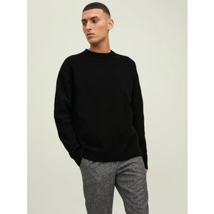 Jack & Jones Erkek Siyah Renk Örme Kazak 12215468
