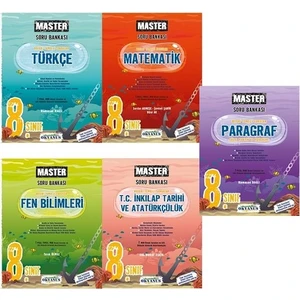 Okyanus Yayınları 8. Sınıf Master Full Soru Bankası Set
