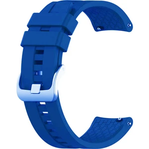Samsung Galaxy Watch S3 Classic/frontier Için Silikon Kordon Kayış Koyu Mavi