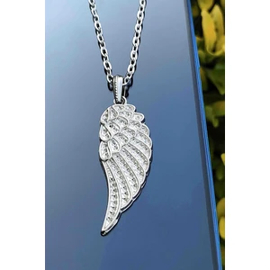 Trend Collection Gümüş Kaplama Melek Kanat Kolye