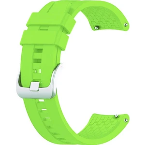 Samsung Galaxy Watch S3 Classic/frontier Için Silikon Kordon Kayış Yeşil