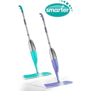 Shiny Sprey Mop Very Peri-Yeşil Set 2'li Temizlik Seti