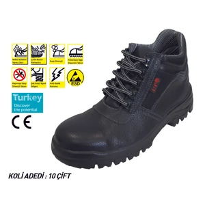 - (45 Numara) S2 Deri Iş Botu