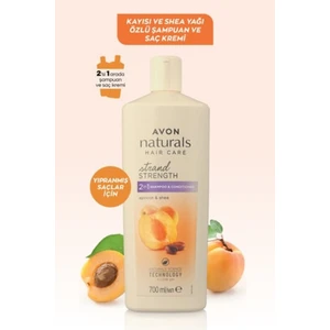 Naturals Kayısı ve Shea Yağı Içeren Şampuan ve Saç Kremi 700 ml
