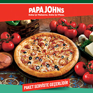 Papa John's Büyük Boy Karışık Papa Pizza