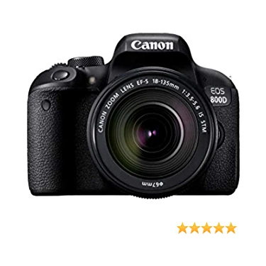 Canon Eos 800D + 18-135 Is Stm Lens (Ithalatcı