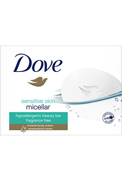 Dove Beauty Cream Bar Micellar Hassas Ciltler için Nemlendirici Etkili 90 g