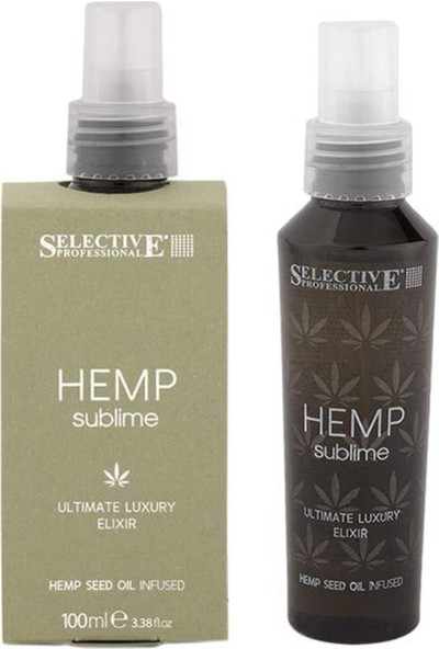 Selective Hemp Sublime Ultimate Luxury Elixir Saç Serumu