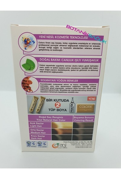 Colorx Saç Boyası Set - 6.38 Kadife Kahve