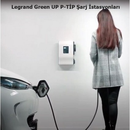 Green'up Bluetooth Plastik Ev Tip Elektrikli Araç Şarj Istasyonu 3p 22KW M3 058002 fiyatları