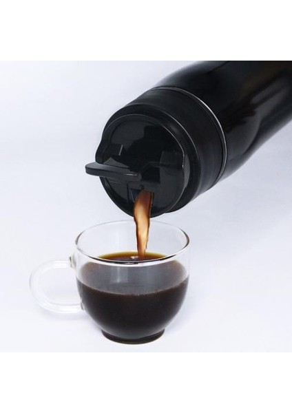 Basınç Potu Yöntemi Taşınabilir Kahve Makinesi Çaydanlık Isı Koruma Pot 3 In 1 Paslanmaz Çelik Fransız Kahve Makinesi | Kahve Tencereler